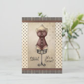 サプライズブライダル（ランジェリー）シャワー招待状 招待状 (スタンド正面)