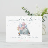 サプライズブルーベビーシャワーお祝いパレード 招待状 (スタンド正面)