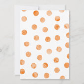 サプライズベビーシャワー招待状 招待状 (裏面)