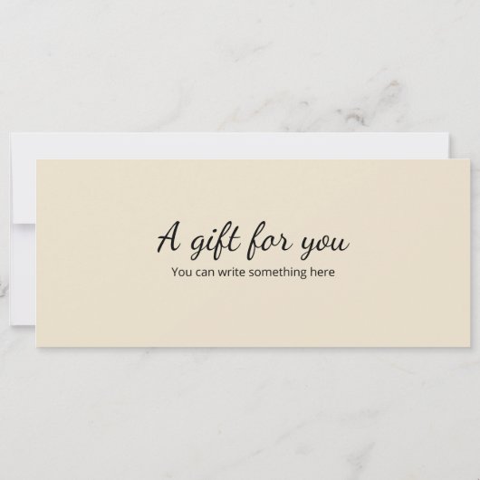 サプライズマッサージギフト証明書テンプレート 招待状 (裏面)