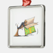 サプライズミーアイレデールウェルシュテリア メタルオーナメント (左)