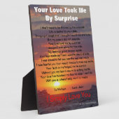 サプライズラブ詩海EASEL フォトプラーク (側面)