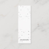 サプライズリーダカードブックマーク コーリングカード (裏面)