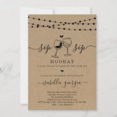 サプライズワインテイスティングリタイアメントパーティー 招待状 (正面)