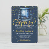 サプライズ保誕生日あなたの帽子の下 招待状 (スタンド正面)