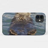 サプライズ入り江の氷山で遊ぶラッコ Case-Mate iPhoneケース (裏面(横))