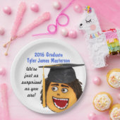 サプライズ卒業生の漫画カスタムプレート ペーパープレート (パーティー)