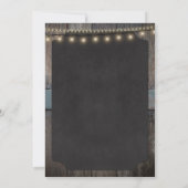 サプライズ応援とビアーズ50th誕生日招待状 招待状 (裏面)