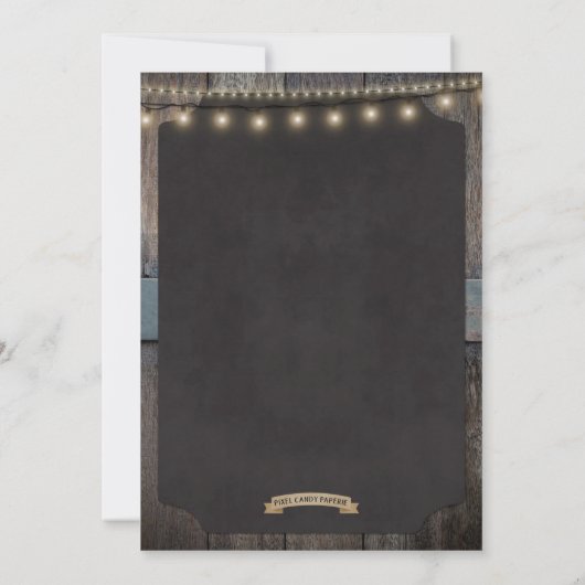 サプライズ応援とビアーズ70th誕生日招待状 招待状 (裏面)