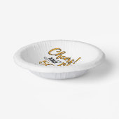 サプライズ応援とビール誕生日パーティー ペーパーボウル (傾斜あり)