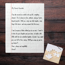 サプライズ提案書 ジグソーパズル