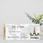 サプライズ搭乗パストリップチケット先 招待状 (スタンド正面)