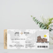 サプライズ搭乗パストリップチケット先 招待状 (スタンド正面)