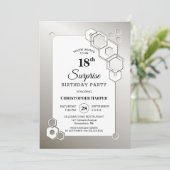 サプライズ第18期銀幾何学誕生日パーティー 招待状 (スタンド正面)