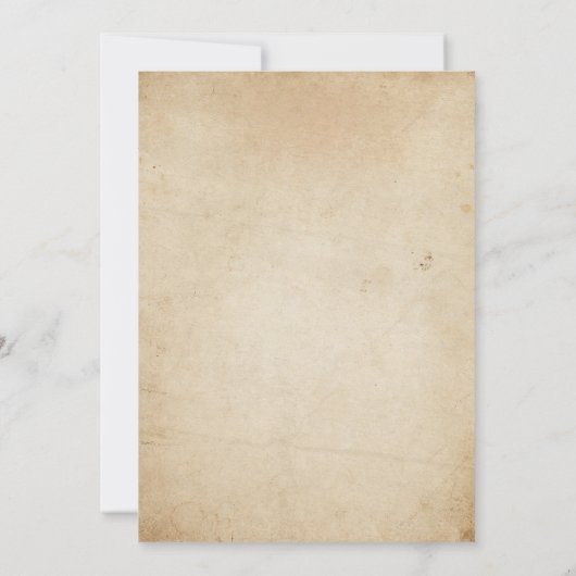 サプライズ素朴21歳の誕生日招待状ヴィンテージ 招待状 (裏面)