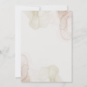 サプライズ結婚50周年記念招待状 招待状 (裏面)