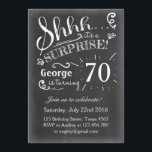 サプライズ誕生日の招待70シャルボ素朴ード 招待状<br><div class="desc">♥特別な誕生日パーティーにゲストを招待状するのに最適な方法！</div>