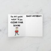 サプライズ誕生日カード カード (内部)