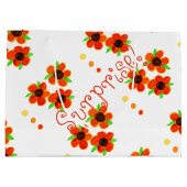 サプライズ誕生日バッグ ラージペーパーバッグ (裏面)