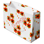 サプライズ誕生日バッグ ラージペーパーバッグ (裏面アングル)