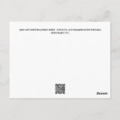 サプライズ誕生日パーティー テンプレート（年齢不問） 3つの写真 ポストカード (裏面)