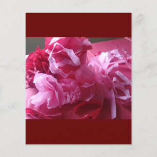 サプライズ誕生日フローラフライヤー チラシ