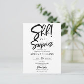 サプライズ誕生日ブラシ書道 ポストカード (スタンド正面)