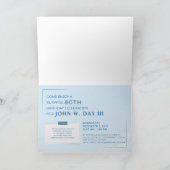 サプライズ誕生日招待状 招待状 (内部)