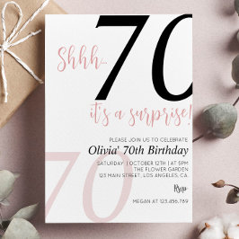 サプライズ誕生日招待状Any Age 招待状