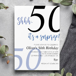 サプライズ誕生日招待状Any Age 招待状