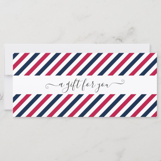 サプライズ野球ゲーパーソナライズされたムギフトチケット (裏面)