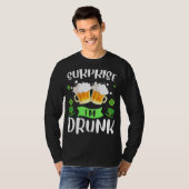 サプライズ飲I'm St Patrick's Dayおもしろい 1 Tシャツ (正面フル)