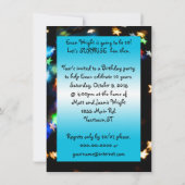 サプライズ10誕生日 招待状 (裏面)