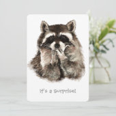 サプライズ30歳の誕生日パーティーおもしろいシーラクーン 招待状 (スタンド正面)