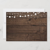 サプライズ60歳誕生日招待状 ラスティックウッド 招待状 (裏面)