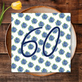 サプライズ60thバースデーパーティー青紫陽花 招待状