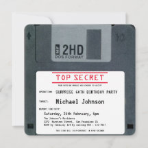 サプライズ60th誕生日パーティーTop Secret 80sディスク