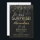 サプライズ70th Birthday Party for Women, Black 招待状<br><div class="desc">サプライズ誕生日パーティーShuuuuh Blackと金ゴールド招待状で究極のサプライズ素晴らしバースデーバッシュをホストする準備をしなさい！この招待は単なるカードではなく、陰謀、興奮、そして忘れられないお祝いの約束である。鍵の特徴：神秘的なエレガンス：シャフブラックと金ゴールド招待状はあなたの驚きの誕生日パーティーに謎とエレガンスの要素を追加する。ブラックと金ゴールドの配色は洗練され、華やかなイベントのステージを設定。カスタマイズ可能：誕生日の誕生日の名前、パーティーの日付、時刻、場所、および共有する追加詳細を使用して、この招待をカスタマイズする。パーティーのテーマに合わせて、フォントや文字の色を多彩に提供する。印刷高品質：私たちの招待状は、大事な行事の重要性を反映した豪華で高品質仕上がりを保証するためにプレミアムカードストックに専門的に印刷されている。多彩なデザイン：この招待はすべての年齢に適しており、ディナーパーティーからレイドフォーマルバック裏庭バーベキューまで、お祝いの任意のスタイルに適応することができる。適応性の高いデザインは、どんな驚きの誕生日の集まりに最適であることを意味する。Matching Envelope：各招待状には一致する黒い封筒が含ま与えれ、あなたのゲストはスタイリッシュ何が何であるかのヒント来が含まれる。好奇心を刺激する：Shuuuuh Blackと金ゴールド招待状は、あなたは明らかにしようとしているスリリングな秘密の中に興味をそそる覗き見として役立つ。それは興奮とお祝いと驚きの夜のステージを設定する。あなたはお祝いの誕生日にサプライズパーティーを計画するか、単にあなたの誕生日に陰謀の空気を追加したいかどうか、私たちのサプライズ誕生日パーティーShuuuuh Blackと金ゴールド招待状は完璧な選択である。好奇心を刺激し、思い出に残るイベントのトーンを設定する招待状だ。今日あなたの招待状を注文し、この驚きの誕生日を思い出すお祝いにする準備をする！</div>