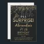サプライズ70th Birthday Party for Women, Black 招待状<br><div class="desc">サプライズ誕生日パーティーShuuuuh Blackと金ゴールド招待状で究極のサプライズ素晴らしバースデーバッシュをホストする準備をしなさい！この招待は単なるカードではなく、陰謀、興奮、そして忘れられないお祝いの約束である。鍵の特徴：神秘的なエレガンス：シャフブラックと金ゴールド招待状はあなたの驚きの誕生日パーティーに謎とエレガンスの要素を追加する。ブラックと金ゴールドの配色は洗練され、華やかなイベントのステージを設定。カスタマイズ可能：誕生日の誕生日の名前、パーティーの日付、時刻、場所、および共有する追加詳細を使用して、この招待をカスタマイズする。パーティーのテーマに合わせて、フォントや文字の色を多彩に提供する。印刷高品質：私たちの招待状は、大事な行事の重要性を反映した豪華で高品質仕上がりを保証するためにプレミアムカードストックに専門的に印刷されている。多彩なデザイン：この招待はすべての年齢に適しており、ディナーパーティーからレイドフォーマルバック裏庭バーベキューまで、お祝いの任意のスタイルに適応することができる。適応性の高いデザインは、どんな驚きの誕生日の集まりに最適であることを意味する。Matching Envelope：各招待状には一致する黒い封筒が含ま与えれ、あなたのゲストはスタイリッシュ何が何であるかのヒント来が含まれる。好奇心を刺激する：Shuuuuh Blackと金ゴールド招待状は、あなたは明らかにしようとしているスリリングな秘密の中に興味をそそる覗き見として役立つ。それは興奮とお祝いと驚きの夜のステージを設定する。あなたはお祝いの誕生日にサプライズパーティーを計画するか、単にあなたの誕生日に陰謀の空気を追加したいかどうか、私たちのサプライズ誕生日パーティーShuuuuh Blackと金ゴールド招待状は完璧な選択である。好奇心を刺激し、思い出に残るイベントのトーンを設定する招待状だ。今日あなたの招待状を注文し、この驚きの誕生日を思い出すお祝いにする準備をする！</div>