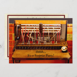 サプライズ75th誕生日パーティー招待状交換機 招待状