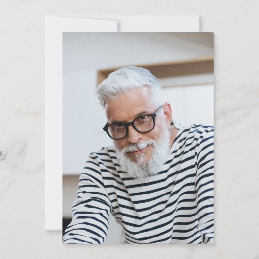 サプライズ85誕生日男の神話の伝説 招待状 (裏面)