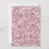 サプライズ90thバースデーパーティー – バラ金ゴールドブラック 招待状 (裏面)