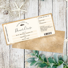 サプライズ クーポン 搭乗券 乗船券 クルーズ 夕食 招待状