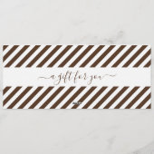 サプライズ フットボール ゲーム スタジアム ギフト チケット 招待状 (裏面)