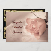 サプライズ ブライダルシャワー パーティー招待状 招待状 (正面/裏面)