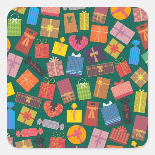 サプライズ プレゼント ステッカー (正面)