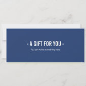 サプライズ ヘリコプター ライド チケット テンプレート (裏面)