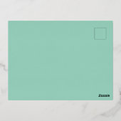 サプライズ – ホイルホリデーポストカード 箔シーズンポストカード (裏面)