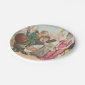 サプライズ – ラウンド紙プレート ペーパープレート (アングル)