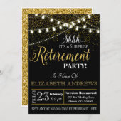サプライズ·リタイアメント·招待状-ナース、先生 招待状 (正面/裏面)